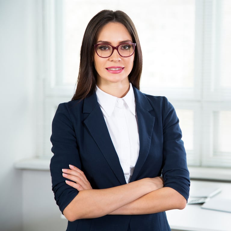 Young business woman